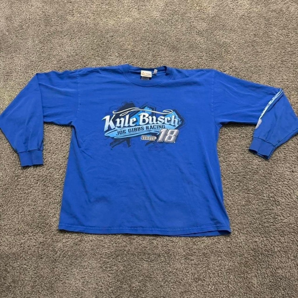 Kyle Busch M&M Racing Long Sleeve Shirt